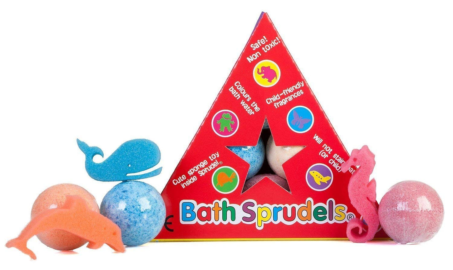 6 Pack of Bath Sprudels (6 sprudels)