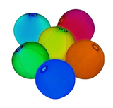 Glow It The Dark Beach Ball 30 cm & 2 Glow Sticks - Assorted Colours