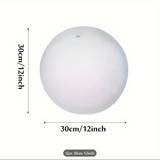 Glow It The Dark Beach Ball 30 cm & 2 Glow Sticks - Assorted Colours