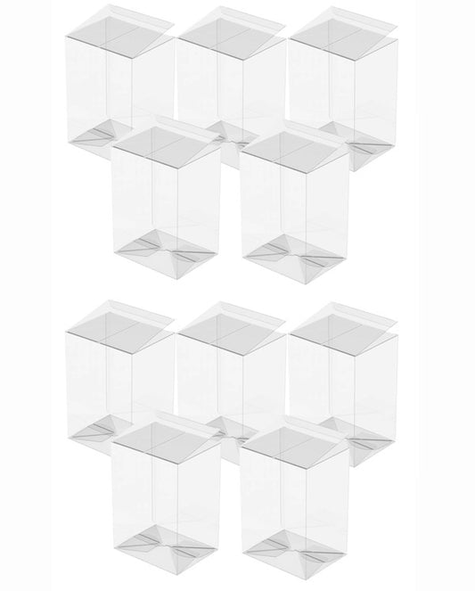 Plastic Protector Case Compatible With 4-inch Pops 10 Pack
