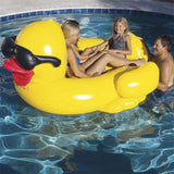 Inflatable Giant Pool Yellow Duck Lylo or Lounger - 2m x 1.8m