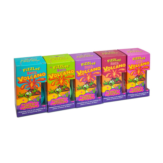 FiZZLeS Volcano Bath Bomb Foam Potions 5-Colours