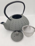 Cast iron tea pot 800ml , Cildan tea merchant cast iron teapots, Grey cast iron teapot and accessories