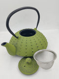 Cast iron tea pot 800ml , Cildan tea merchant cast iron teapots, Green cast iron teapot and accessories