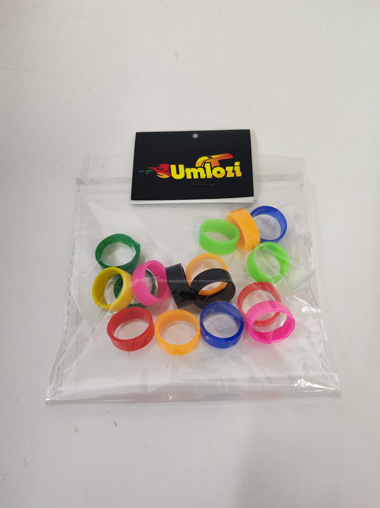 Silicone Rings, affordable rings, fun & Affordable assorted colours in package