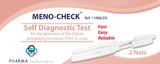 Meno-Check test, self diagnostic test, rapid test