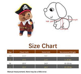 Dog and Cat Dress Up Costume - Pirate Design