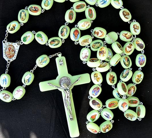 Giant Rosary - Glow In The Dark - 1.2 Meters