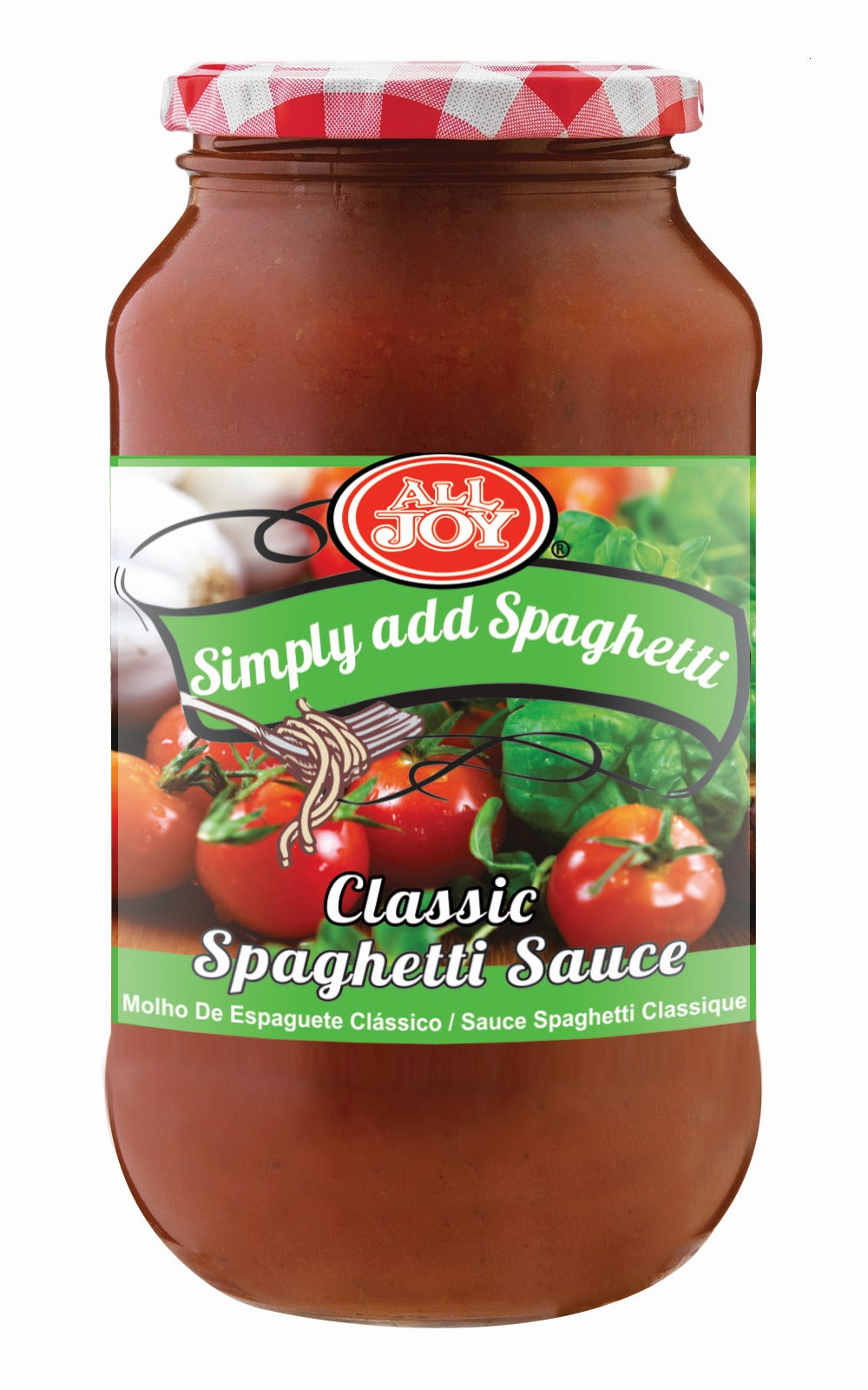 All Joy, Pasta, Sauce, Classic Spaghetti Sauce 820g Image