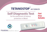 Tetanus antibody test, self diagnostic test, rapid test