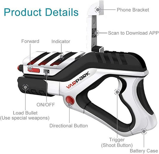 AR Game Gun Handle 360 Augmented Reality Game Gun Controller - Giant