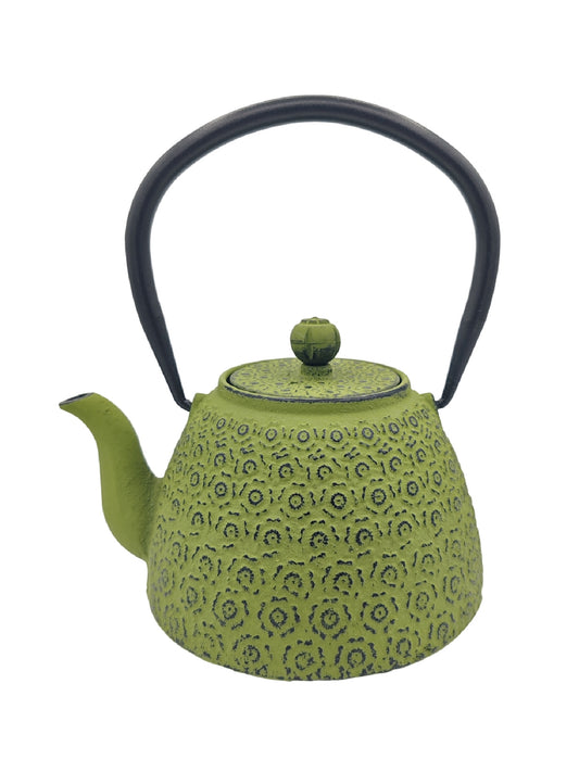 The Cildan Tea Merchant , Tea Merchant, Cildan Tea MErchant Cast Iron Teapots Green