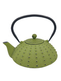 Cast iron tea pot 800ml , Cildan tea merchant cast iron teapots, Green cast iron teapot