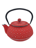 Cildan Tea Merchant, The Tea Merchant, Cast Iron Teapot 600ml Red