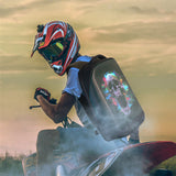 LED back pack, laptop bag