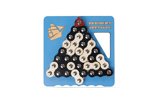 Bermuda triangle, brain teasers, riddles, recent toys, completed