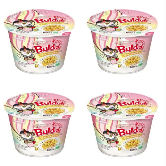 Samyang Big Bowl Ramen Buldak Noodles - 4 Pack