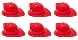 fireman hats, 6 pack of fireman hats