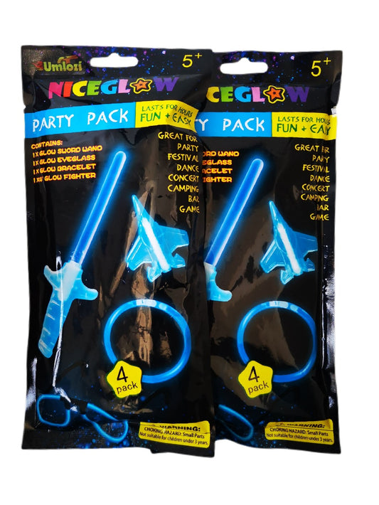 Glow in the Dark Party Pack - 2 Pack