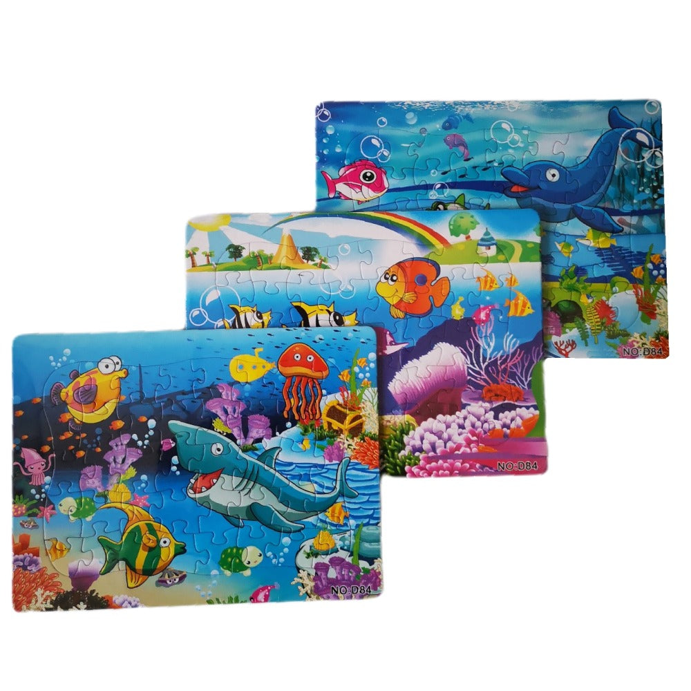 Puzzles - Set Of 3 - 40 Piece Puzzles