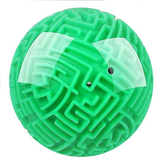 Hardest difficulty Green maze ball, puzzle 3d puzzle. riddle, Single product image