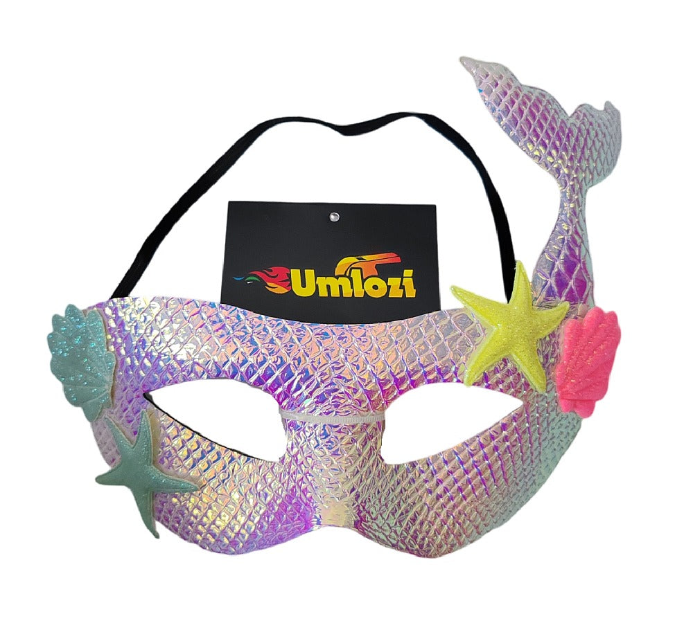 Mermaid Dress Up Mask - Assorted Colours