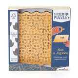 not a jigsaw, brain teasers, riddles, recent toys front packaged