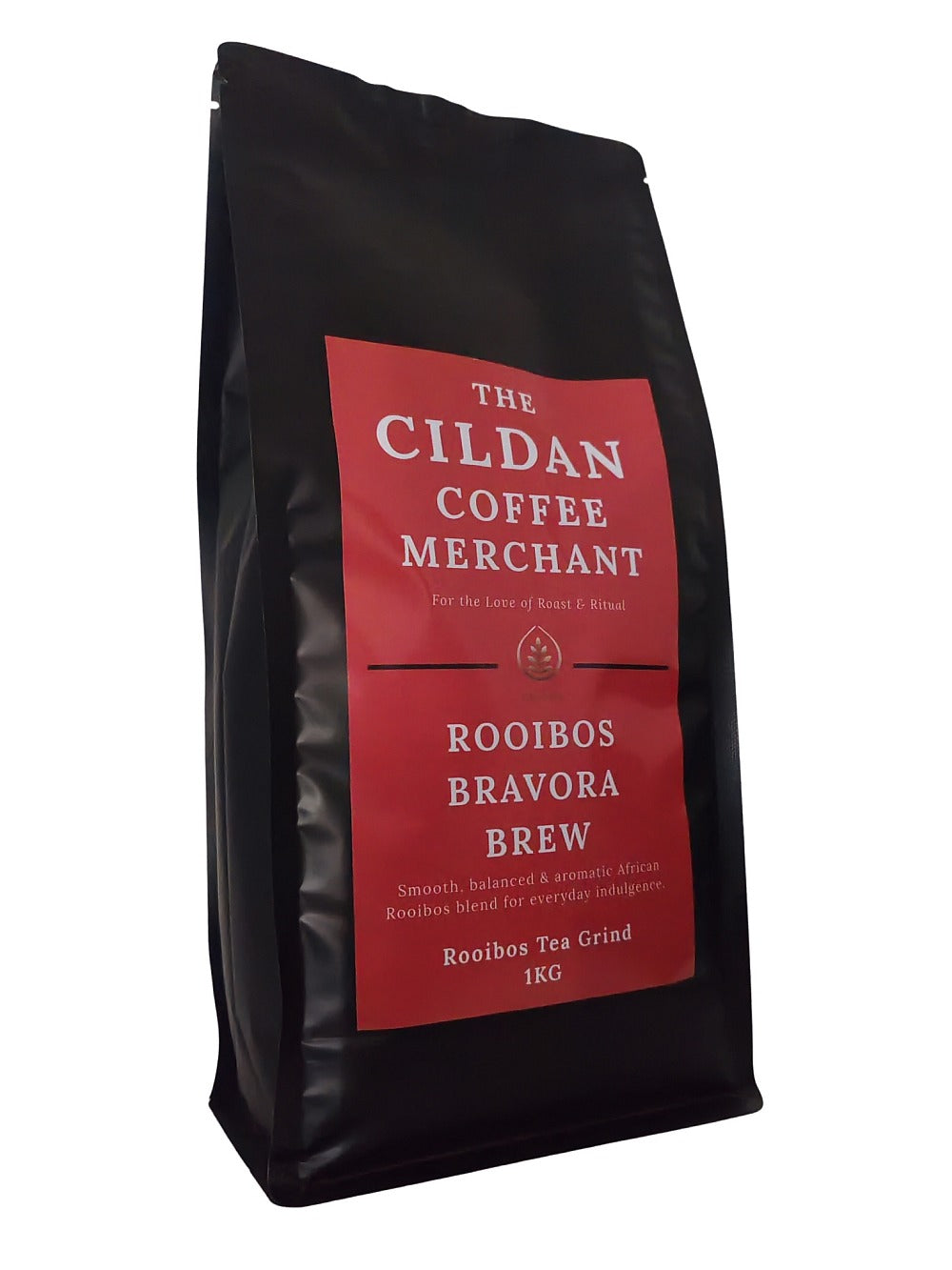 The Cildan Coffee Merchant – Rooibos Bravora Brew - 1 Kg Rooibos Tea Grind