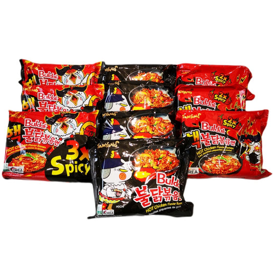 Samyang noodles, korean ramen noodles, 10 pack ramen noodles