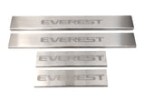 Scuff plates for everest, stainless steel scuff plates, umlozi scuff plates