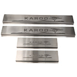 Scuff plates for karoo, stainless steel scuff plates, umlozi scuff plates
