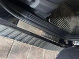 Scuff plates on ranger, stainless steel scuff plates, umlozi scuff plates