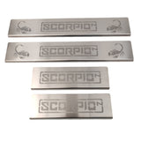 Scuff plates for scorpio, stainless steel scuff plates, umlozi scuff plates