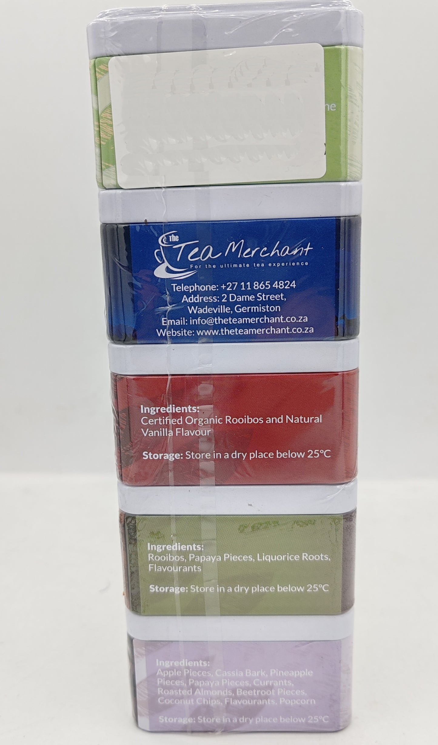 Cildan tea merchant, tea merchant, tea gift set 6 back product image