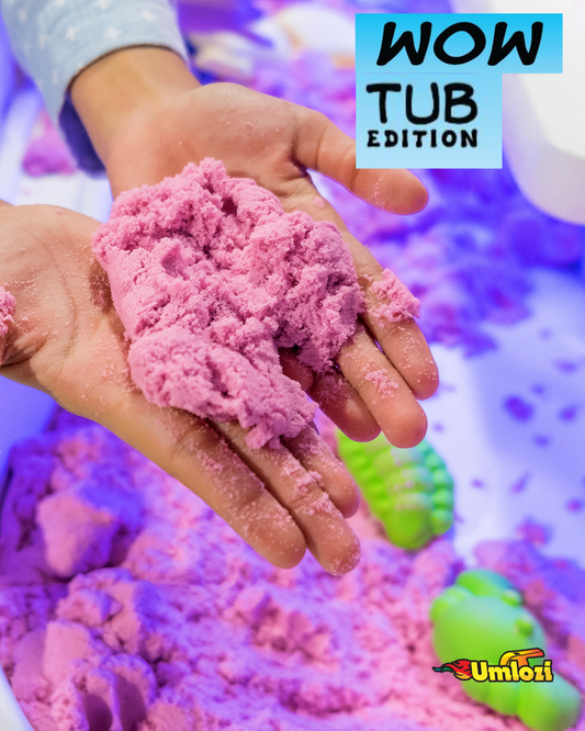 Wowtub Kinetic Sand Edition 4 x Kinetic Sand tubs - Wow