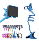 Adjustable, Flexible Desktop Mobile Phone Holder: Blue, White, Pink, Purple or Black