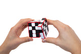 Meffert's Checkers Cube 3D Puzzle, Brain Teaser - Recent Toys