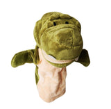 hand puppet crocodile with movable fingers and mouth