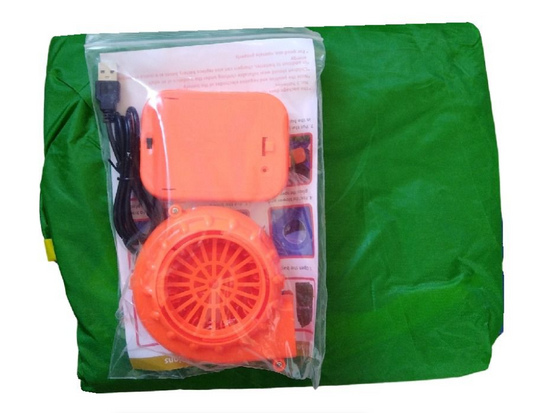 Riding A Dinosaur Suit With Automatic Battery Air Inflator for Kids