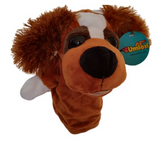 hand puppet doggy with movable fingers and mouth