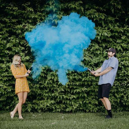Gender Reveal Blue Or Pink Cannon 2 Pack