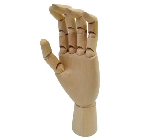 Mannequin Hand - Fully Adjustable Wrist, Fingers & Knuckles