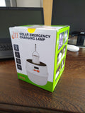 solar emergency rechargeable light packaging