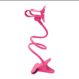 Adjustable, Flexible Desktop Mobile Phone Holder: Blue, White, Pink, Purple or Black