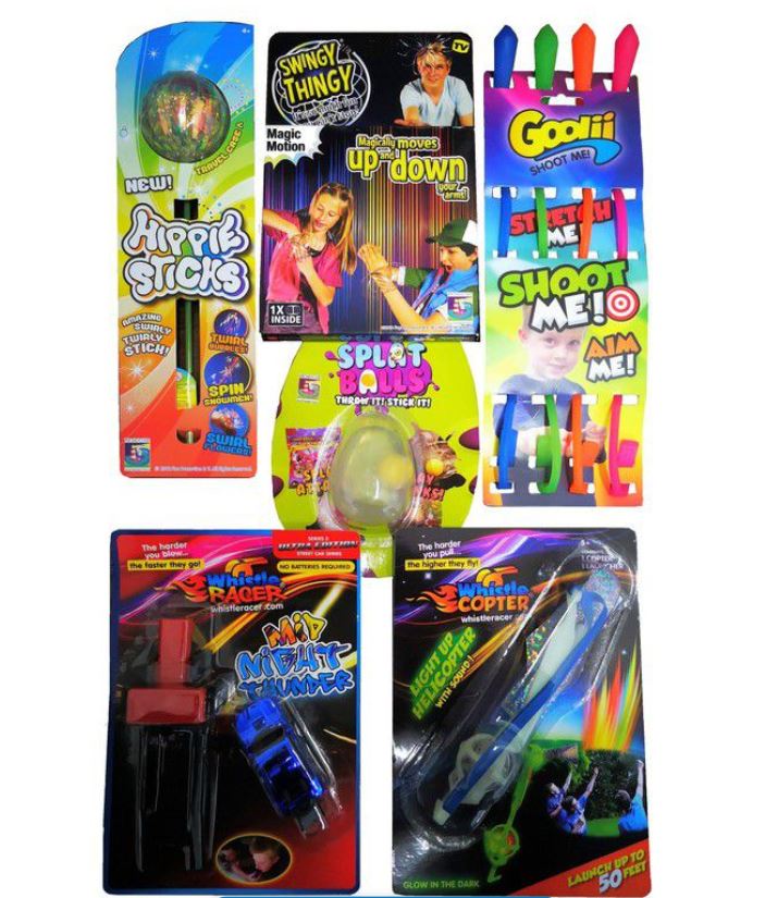 Lucky Bulk Packet of Toys - 6 Assorted