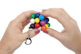 Mini Molecube by Mefferts - Twisty Puzzle, Brain Teasers Keychain Puzzle