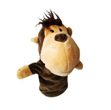 hand puppet monkey with movable fingers and mouth