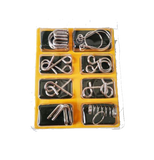 3D Metal Puzzles Challenge - Set of 8
