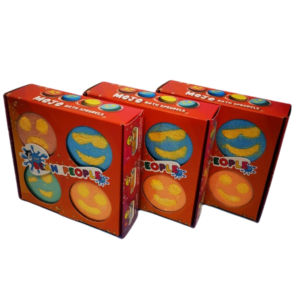 Bath Sprudels - Mojo - The Bean People (1 x 4 pack)