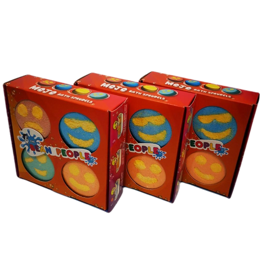 Bath Sprudels - Mojo - The Bean People (1 x 4 pack)